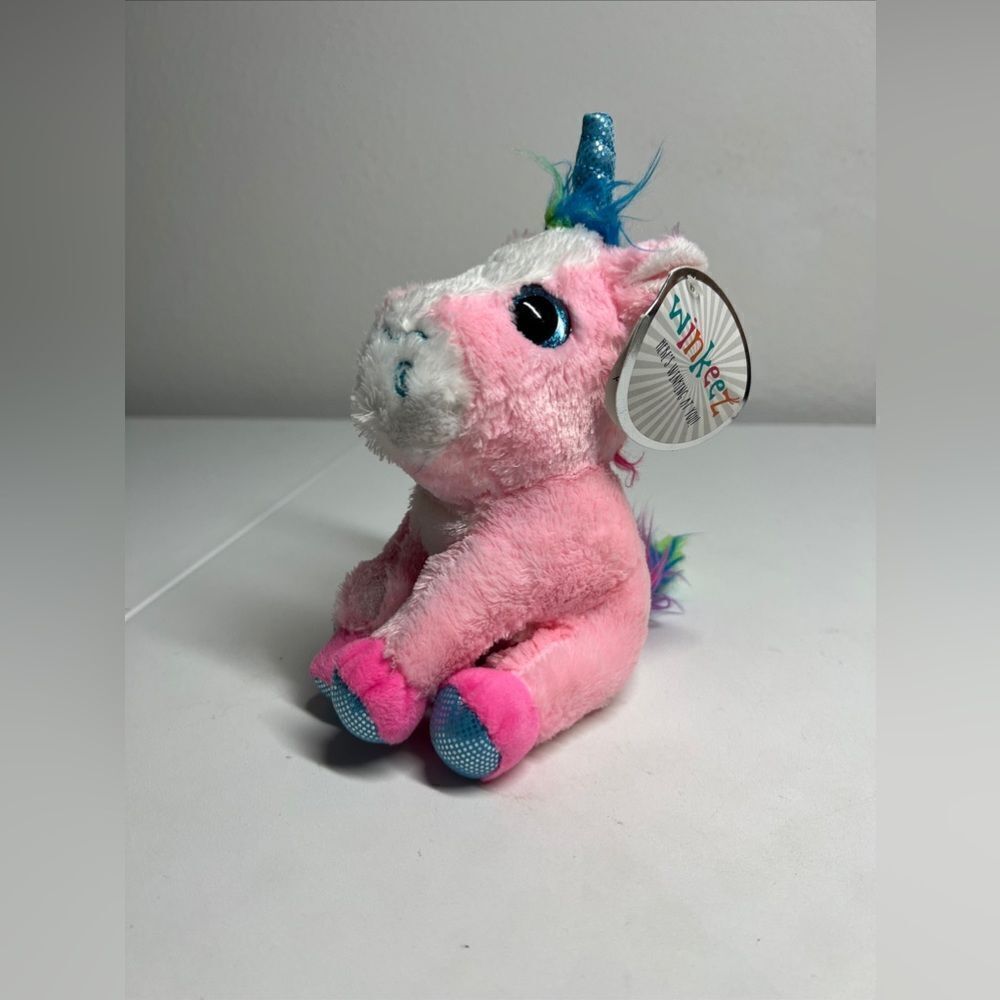 " Z" UNICORN, Pink, 9", Plush Stuffed Animal NWT